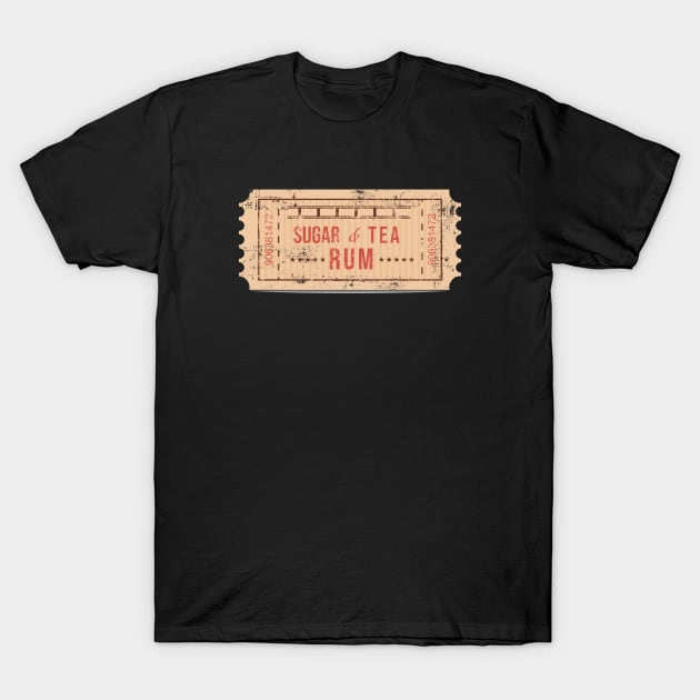 Sugar and Tea and Rum T-Shirt by redfancy